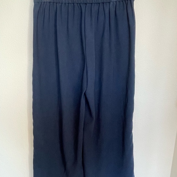 Madewell Tall Huston Pull-On Crop Pants in Dark Blue and Size Small - Picture 9 of 13